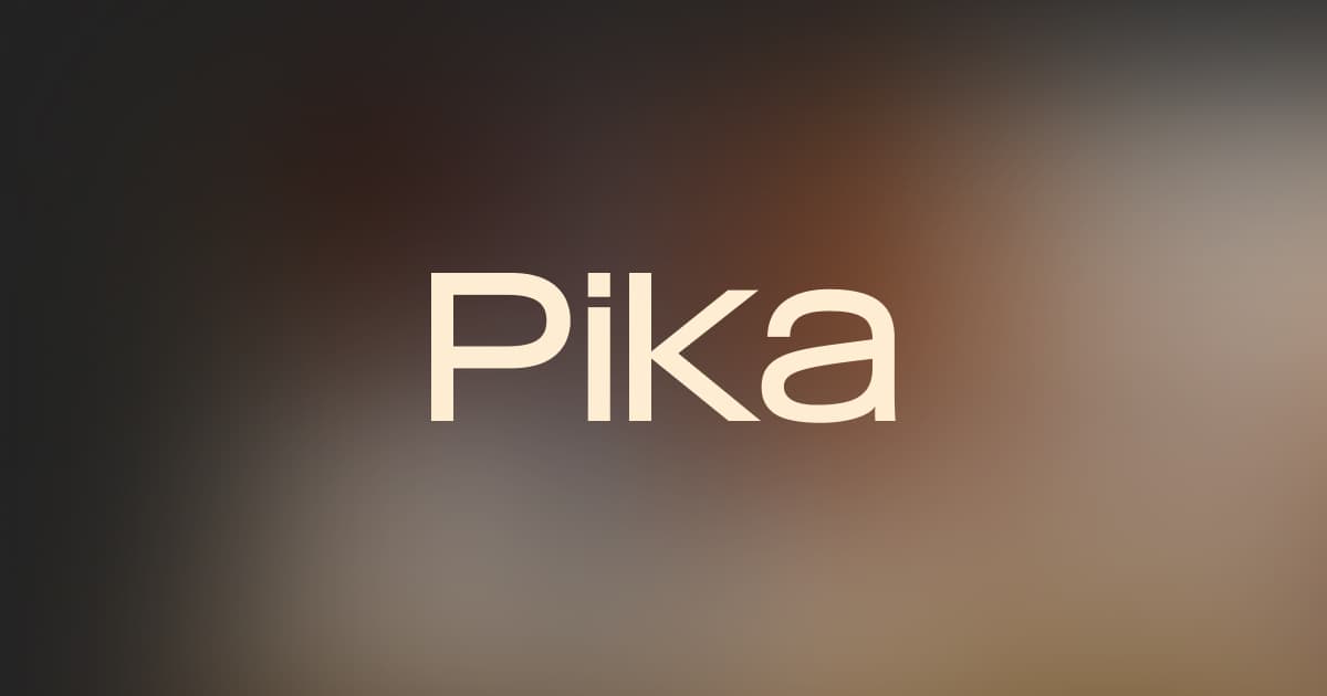 Pika cover image