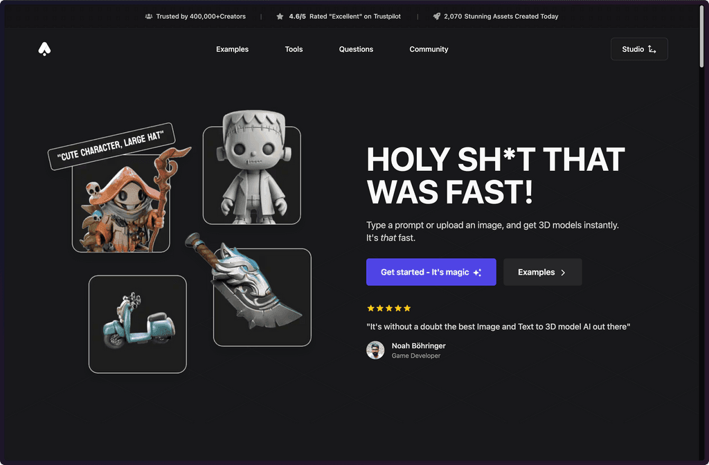 3D AI Studio